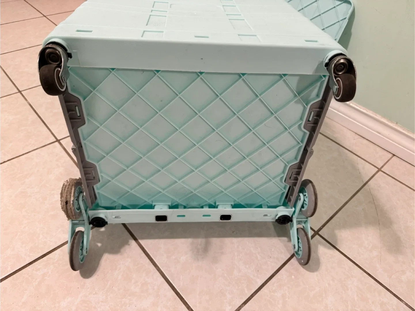 Foldable Rolling Crate Cart image indicator(6)
