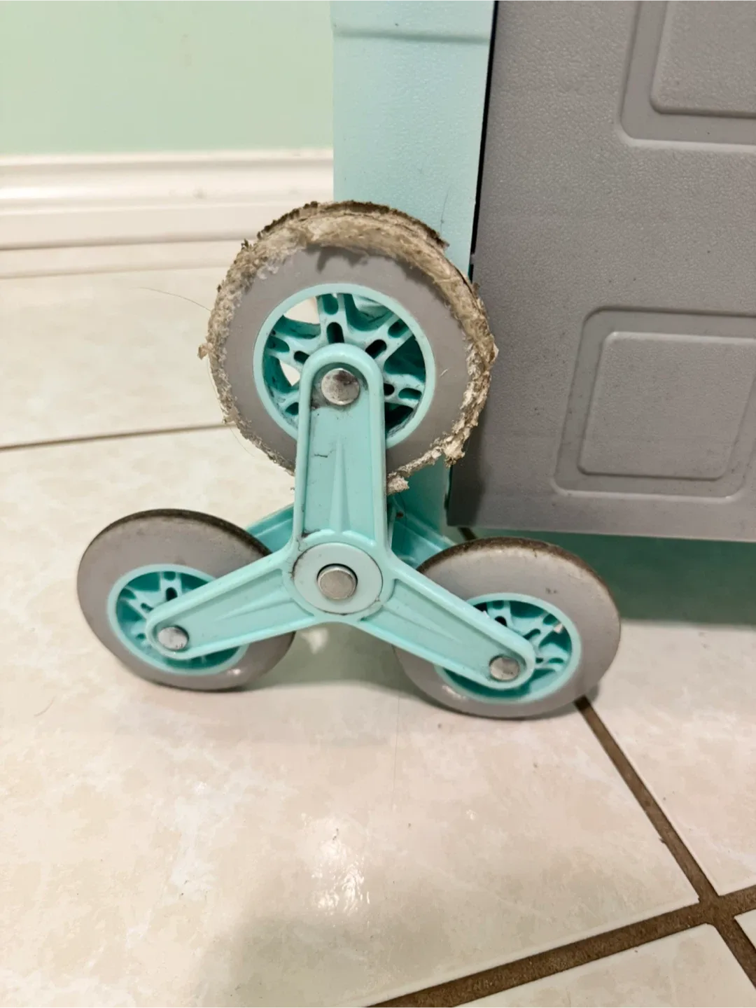 Foldable Rolling Crate Cart image indicator(3)