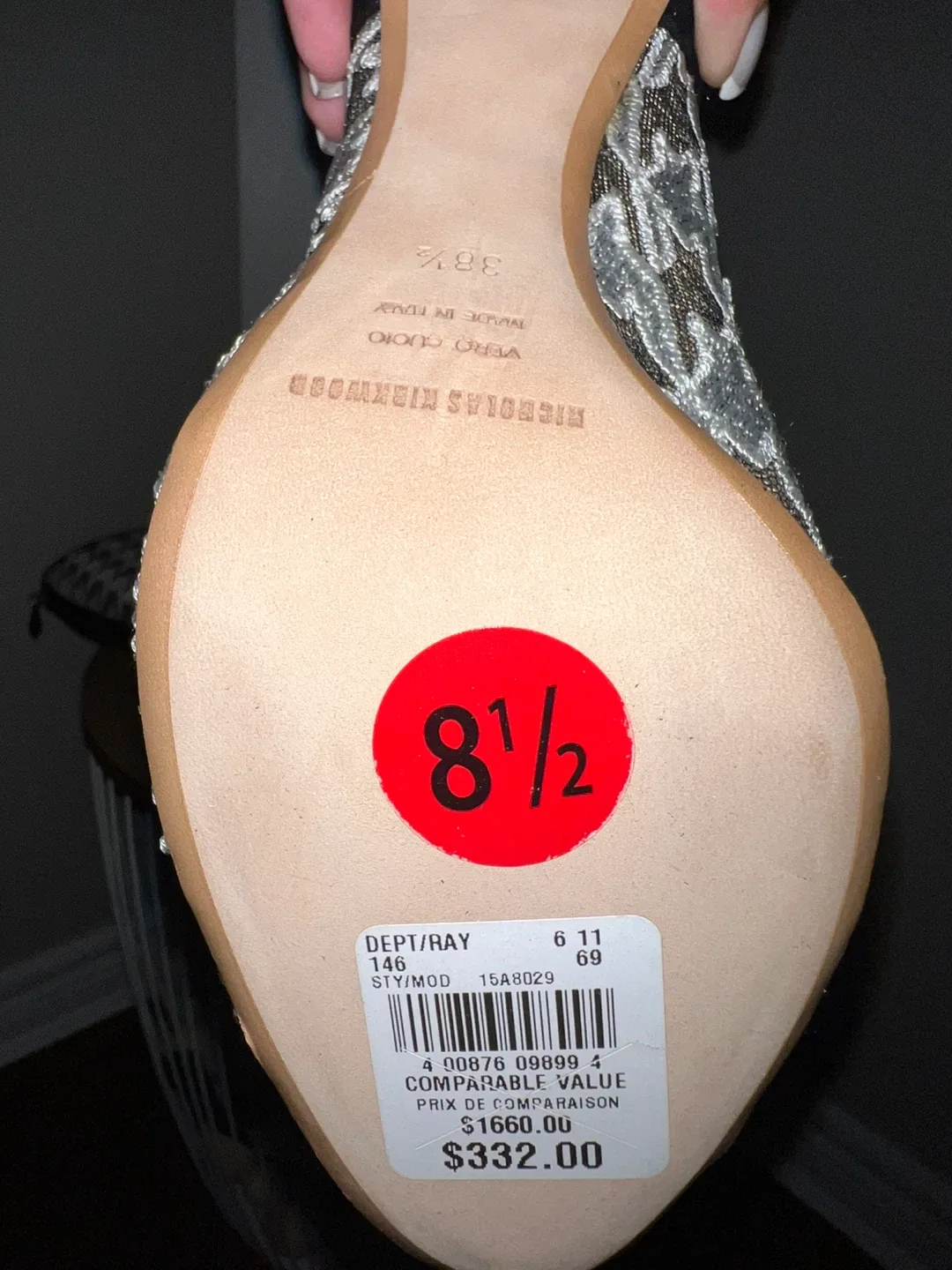 Nicholas Kirkwood Houndstooth Boots - Size 38.5 image indicator(3)