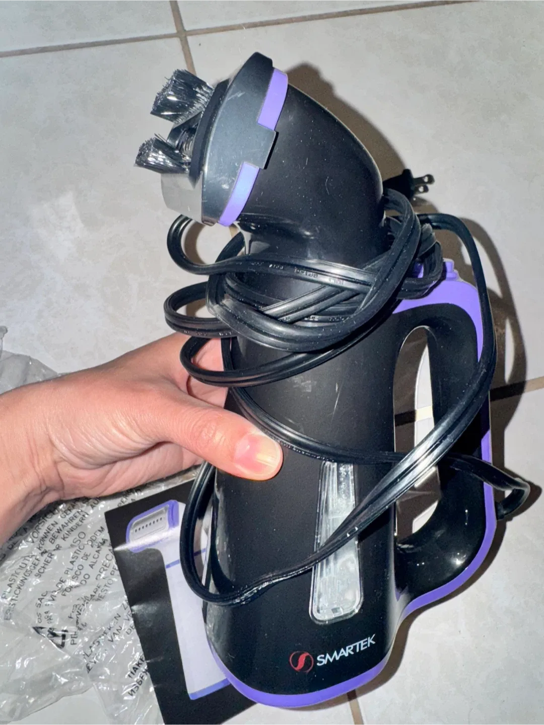 SMARTEK Handheld Steamer image indicator(5)