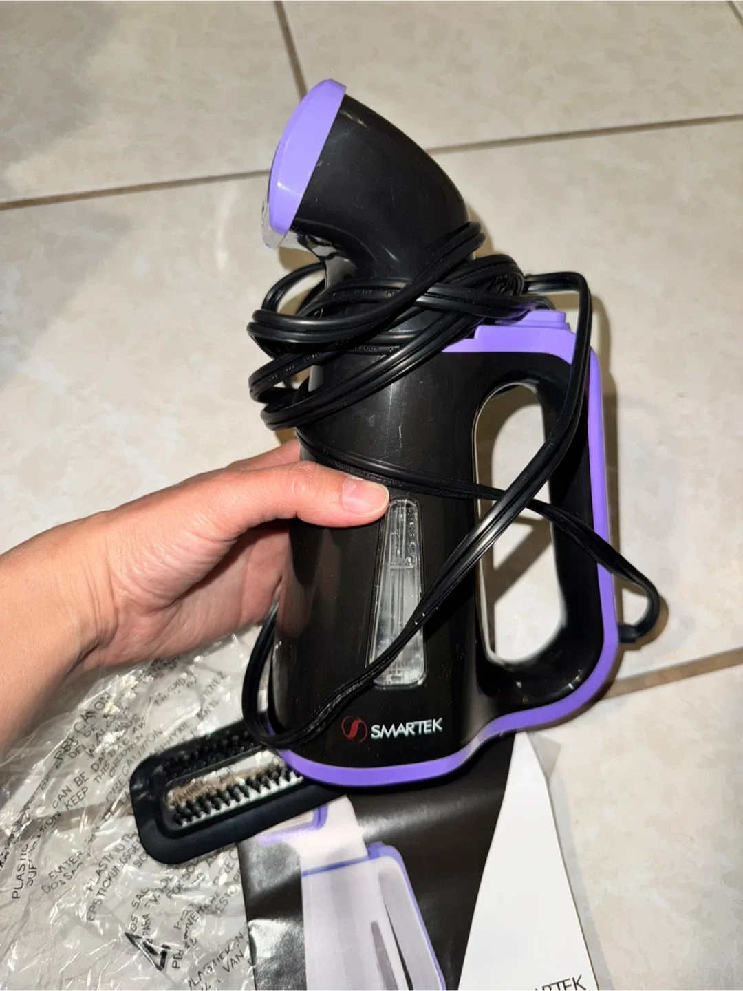 SMARTEK Handheld Steamer image indicator(3)