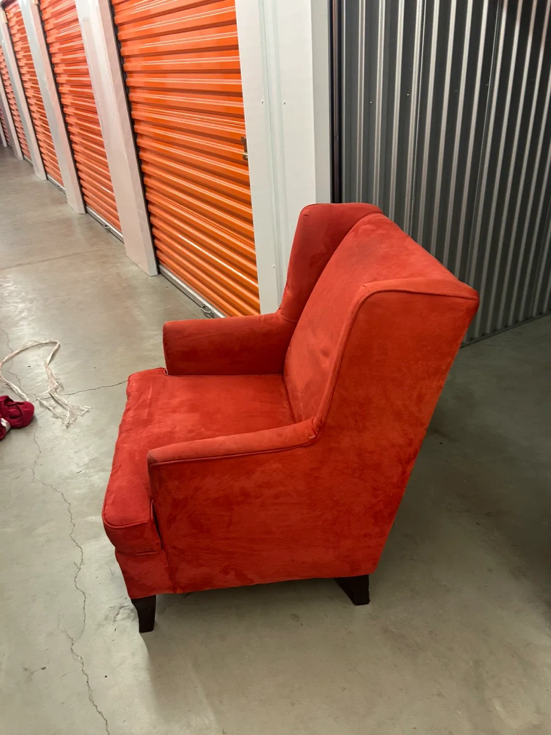 Red Wingback Armchair image indicator(6)