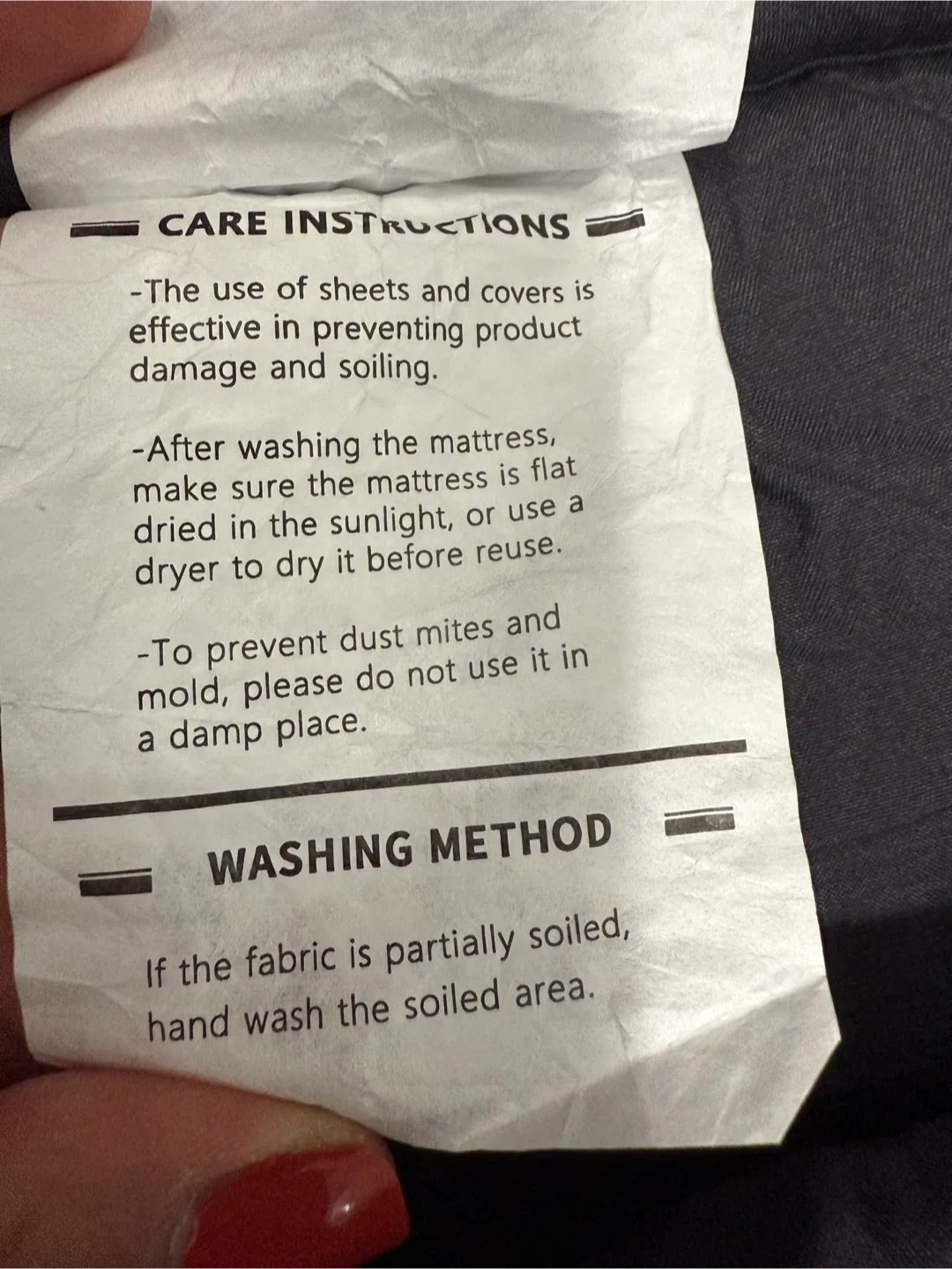 Aircliff Japanese Floor Futon Mattress – Full Size (Dark Grey) image indicator(10)