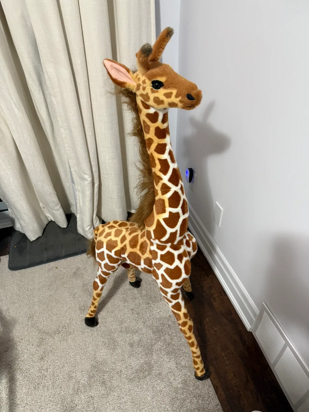 Giant Stuffed Giraffe Toy – 47” Tall image indicator(6)