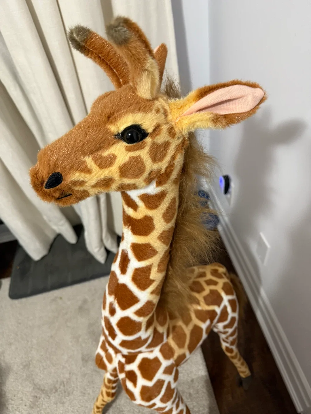 Giant Stuffed Giraffe Toy – 47” Tall image indicator(8)