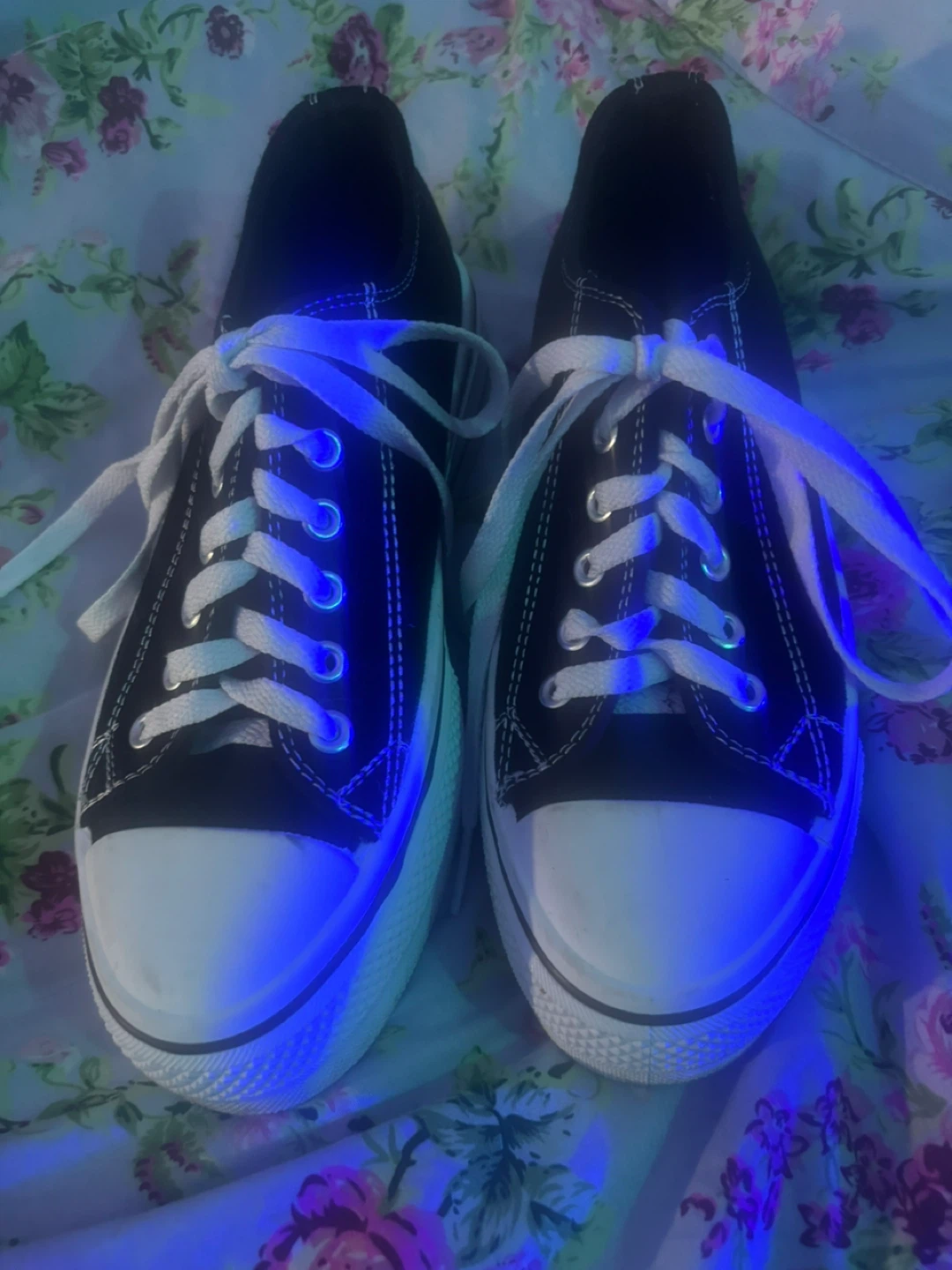 Black & White Platform Sneakers - photo 3