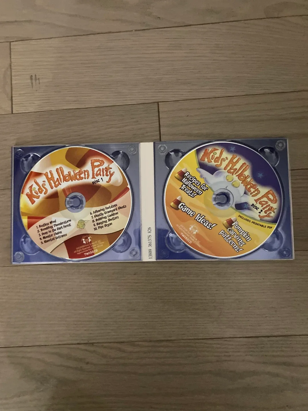 👻 🎃 Kids Halloween Party 2-Disc CD Set image indicator(2)