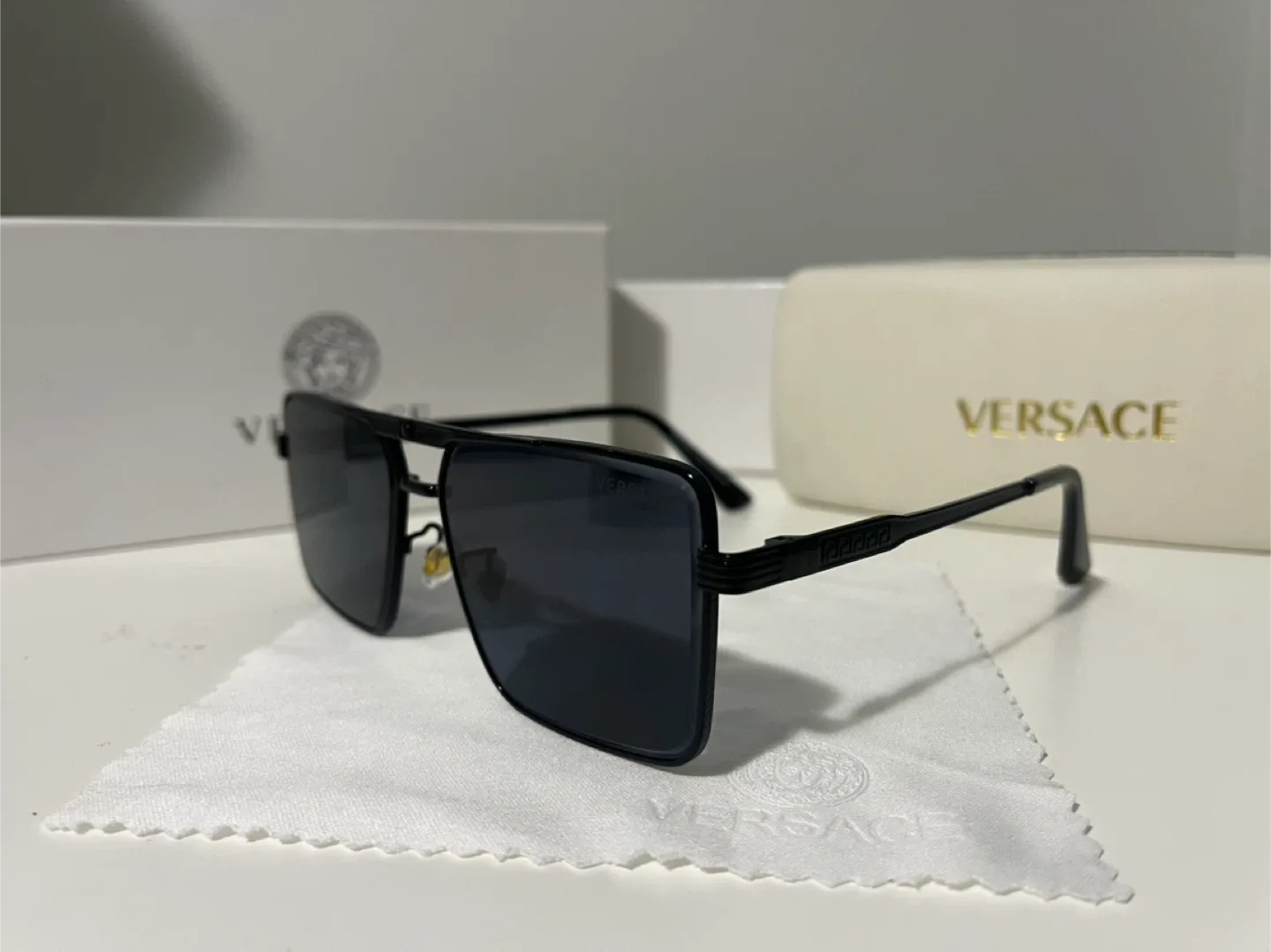 Versace Black Sunglasses