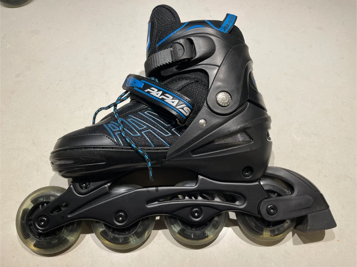 PAPAISON Inline Skates - Black & Blue image indicator(3)