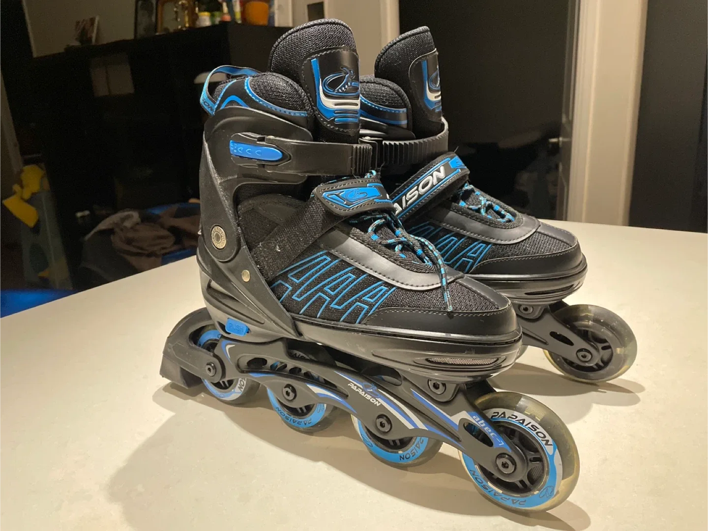 PAPAISON Inline Skates - Black & Blue image indicator(5)