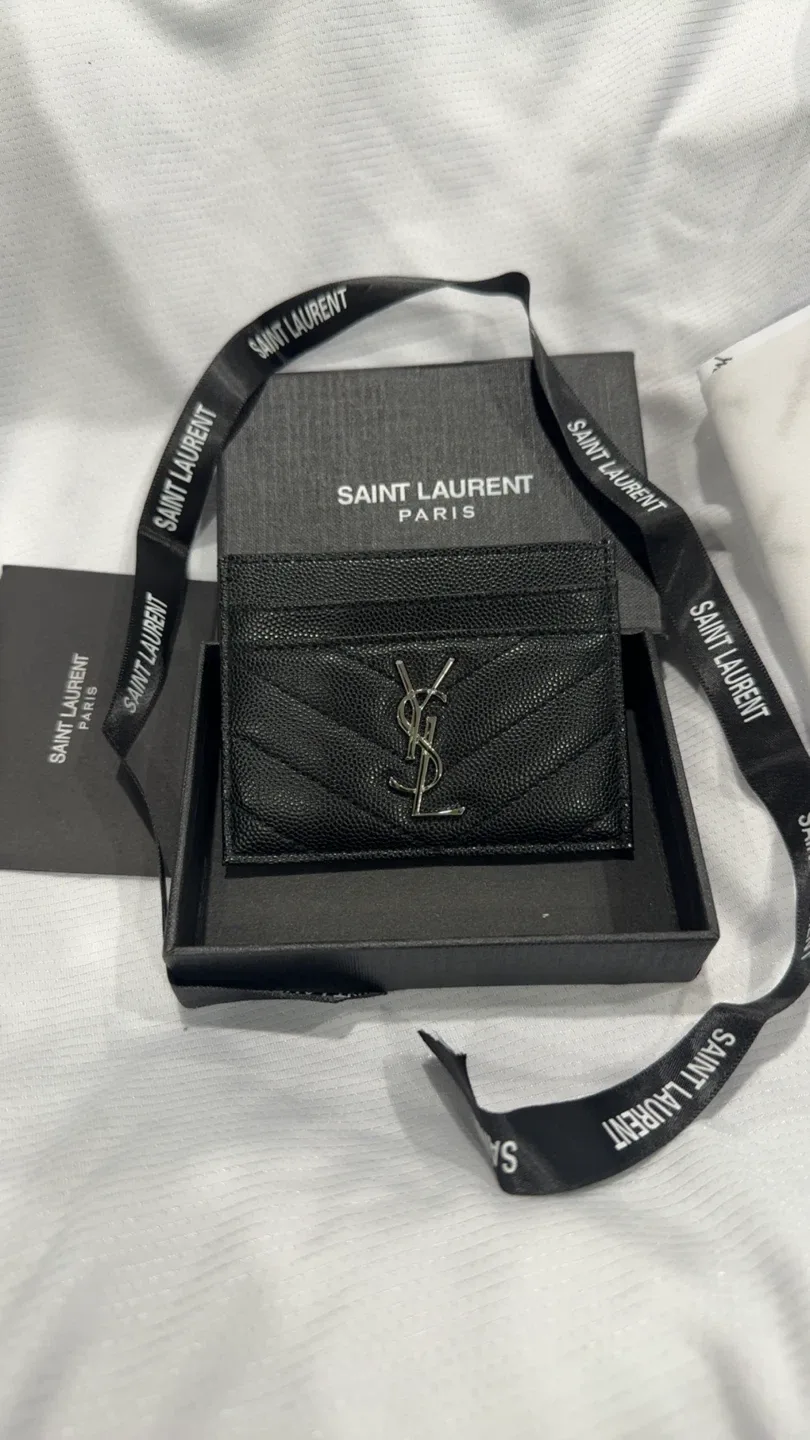 Saint Laurent Black Card Holder thumbnail