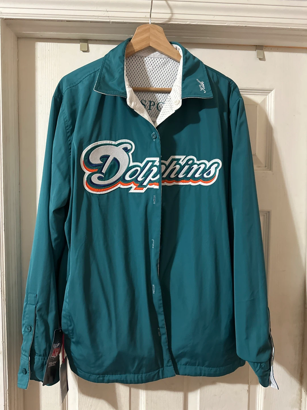 Kith x NFL Miami Dolphins Reversible Jacket - photo 4