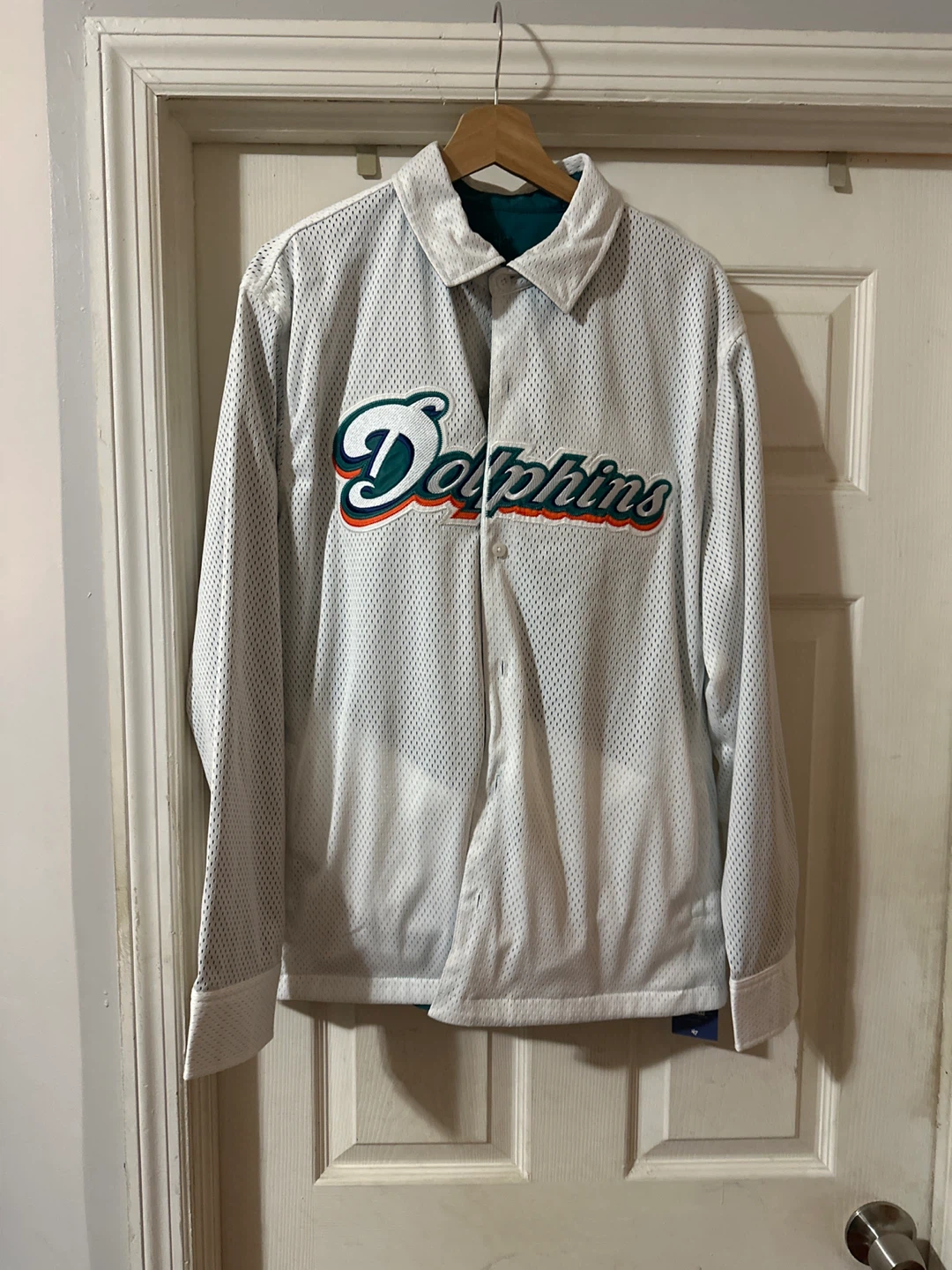 Kith x NFL Miami Dolphins Reversible Jacket