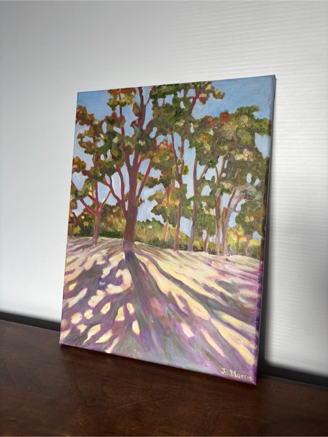 Acrylic landscape painting on canvas thumbnail
