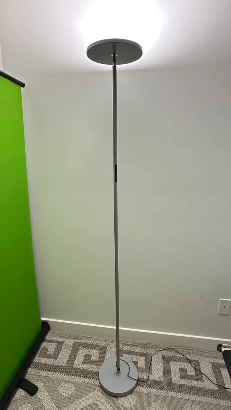 Modern LED Floor Lamp with Remote image indicator(2)