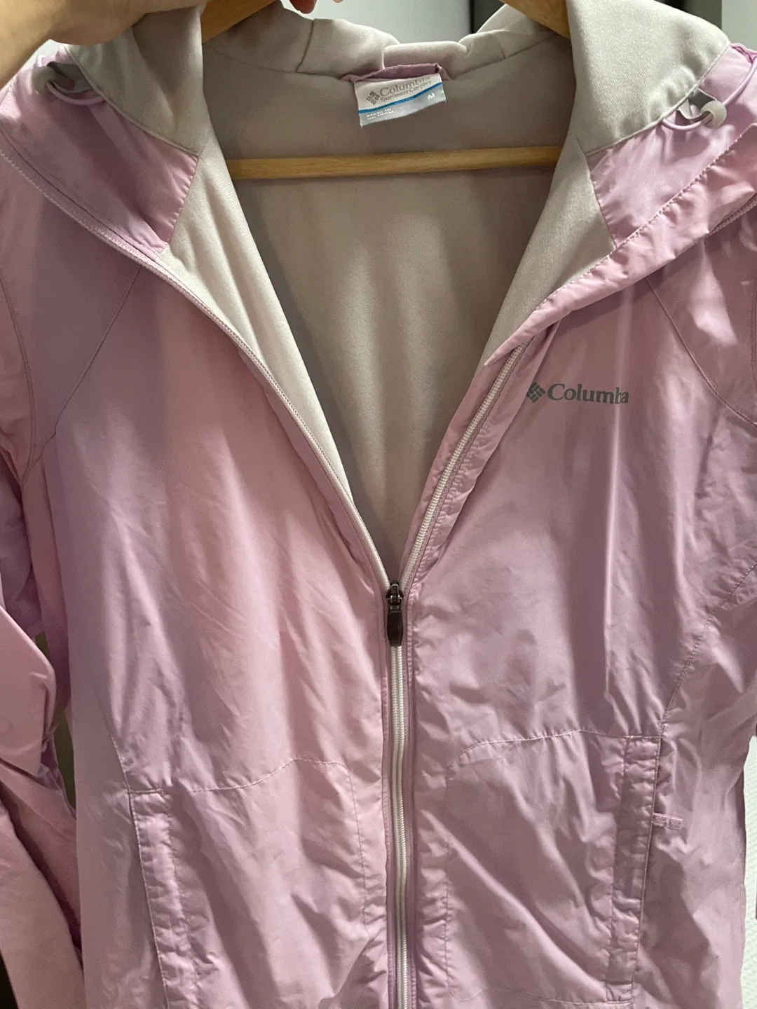 Columbia Pink Windbreaker Jacket - Size M image indicator(2)