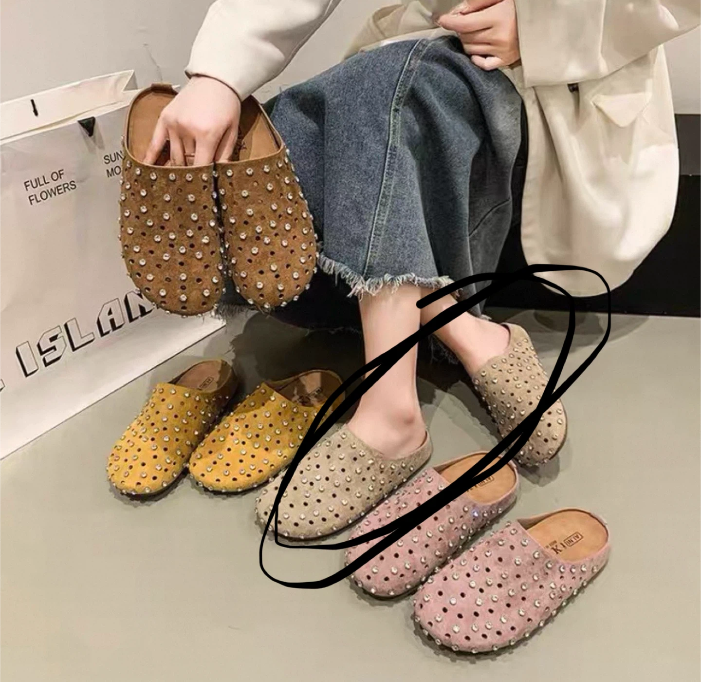 Studded Mules - photo 2