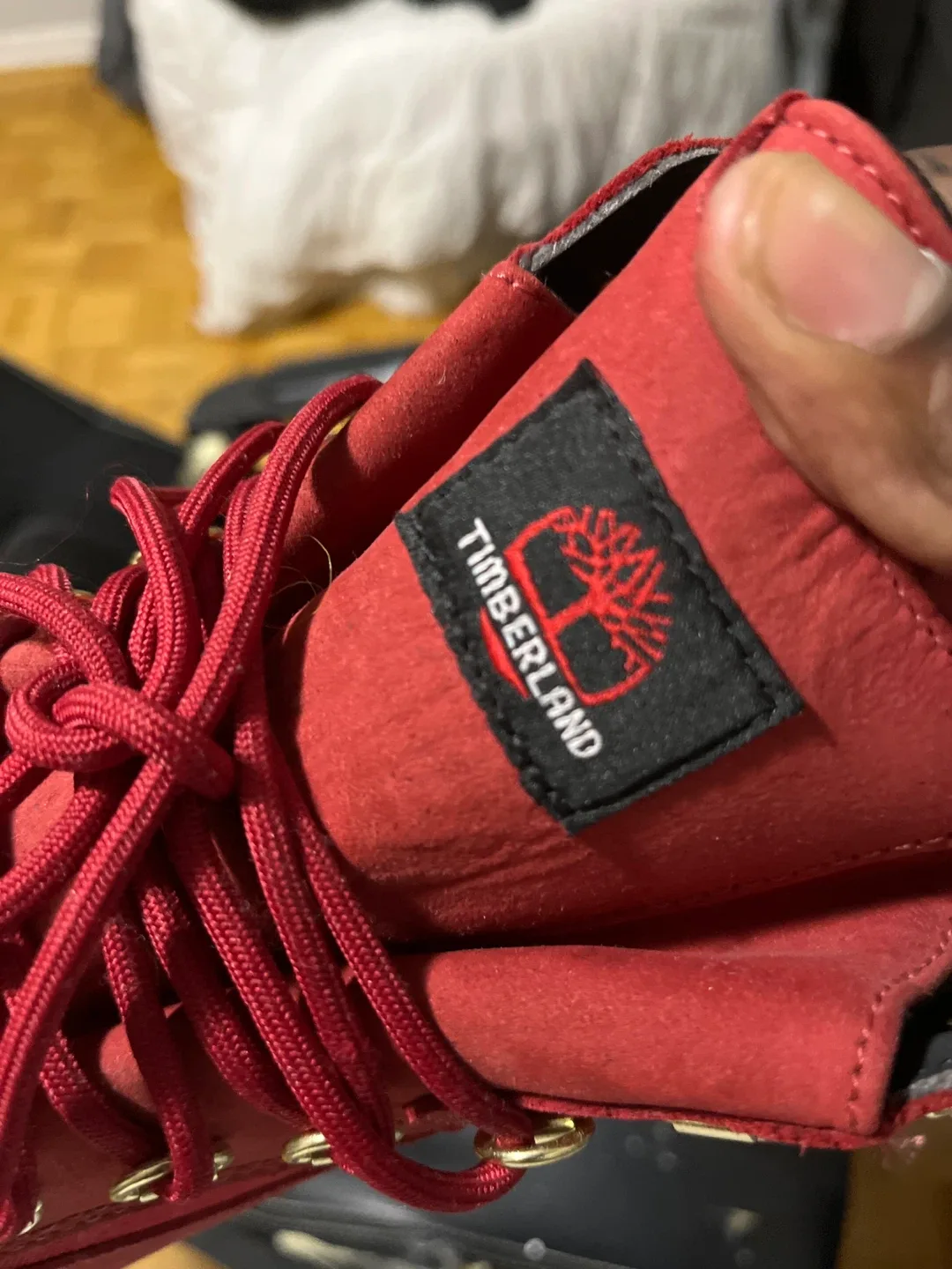 Timberland Red Boots image indicator(4)