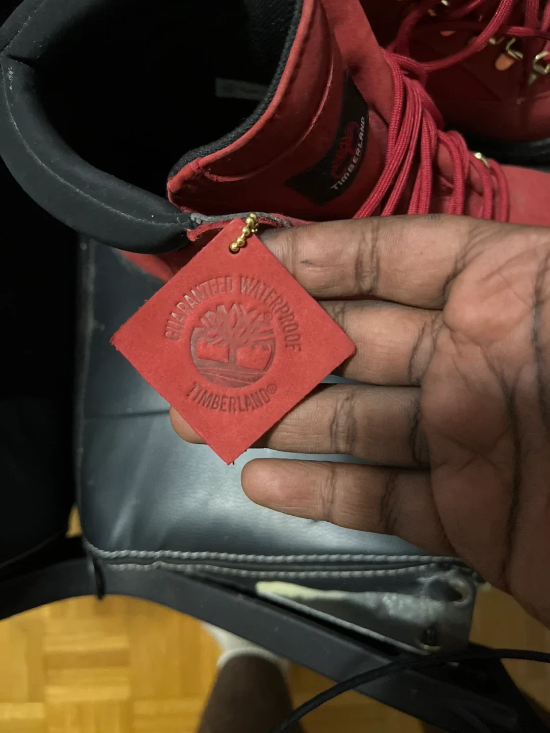 Timberland Red Boots image indicator(2)