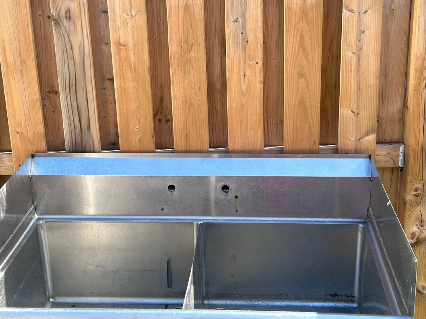 Stainless Steel Double Sink image indicator(2)