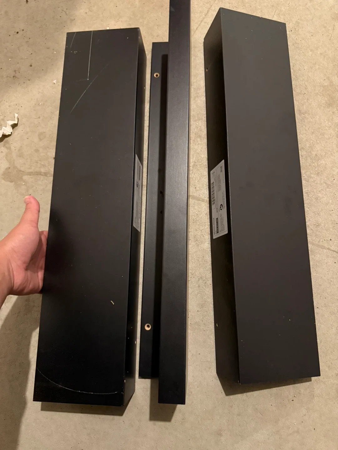 IKEA Mosslanda Picture Ledge, Black