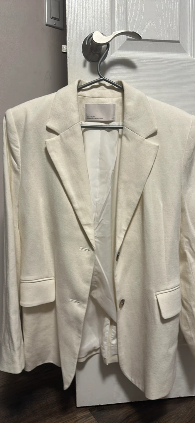White blazer for women