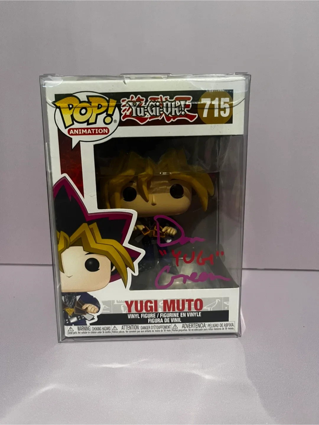 Funko Pop! Yu-Gi-Oh! Yugi Muto #715 Signed thumbnail