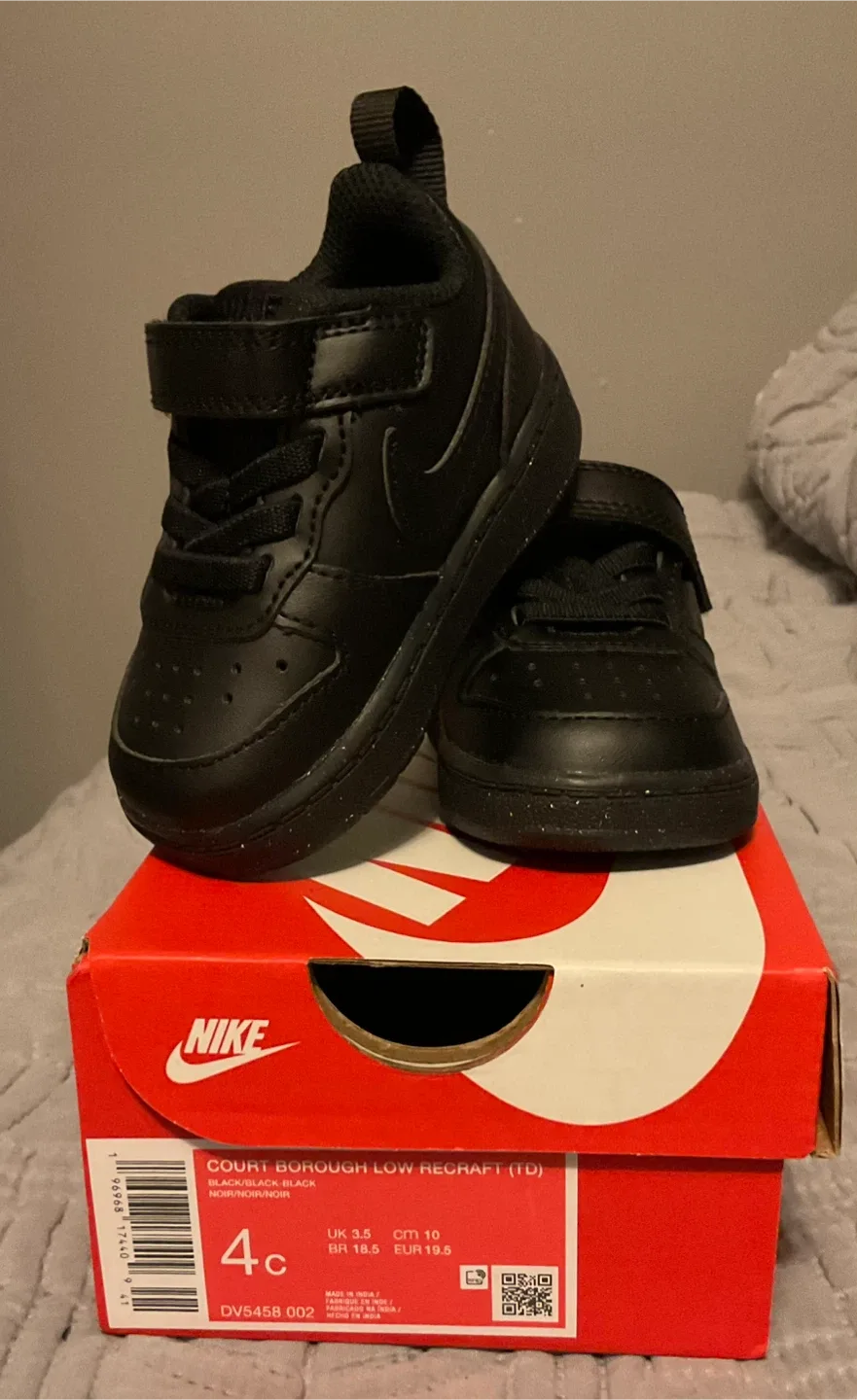 Nike Court Borough Low Recraft (TD) - Size 4C thumbnail