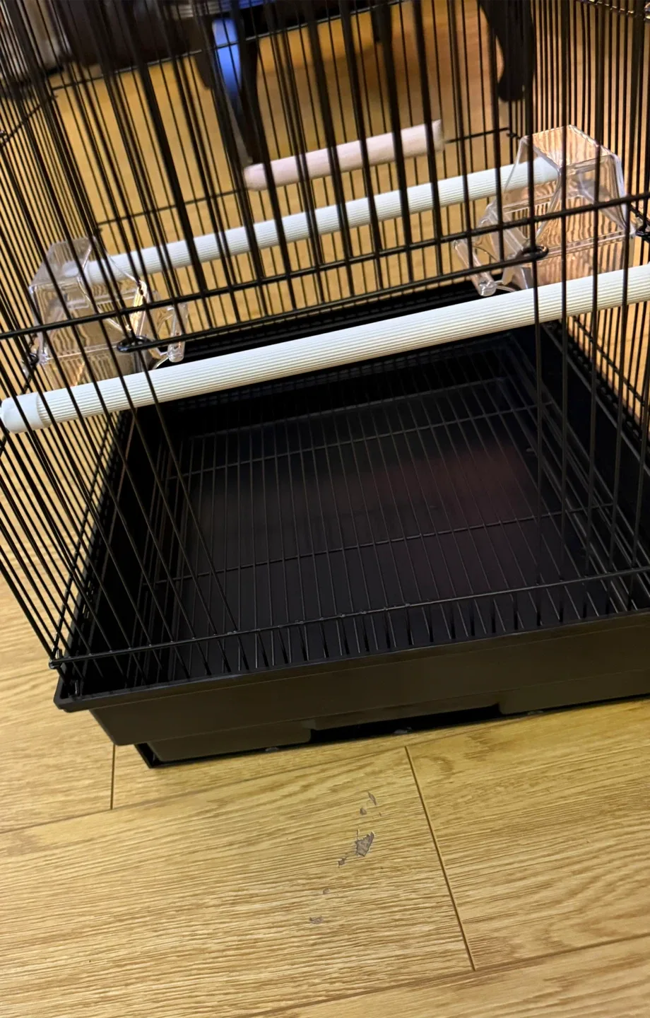 New PawHut Rolling Bird Cage with Stand image indicator(6)