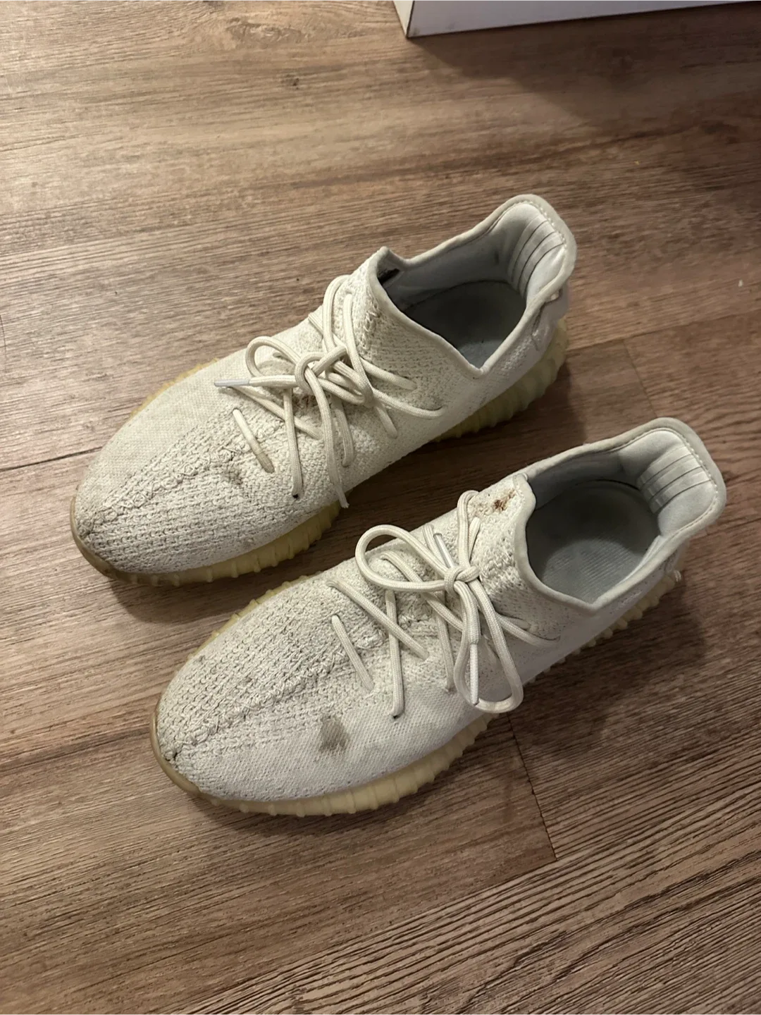 Adidas Yeezy Boost 350 V2 Cream/Triple White Size 13 thumbnail