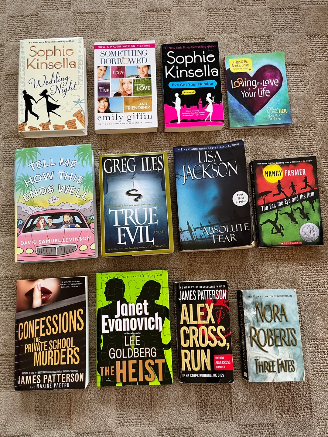 Variety of Paperback Novels