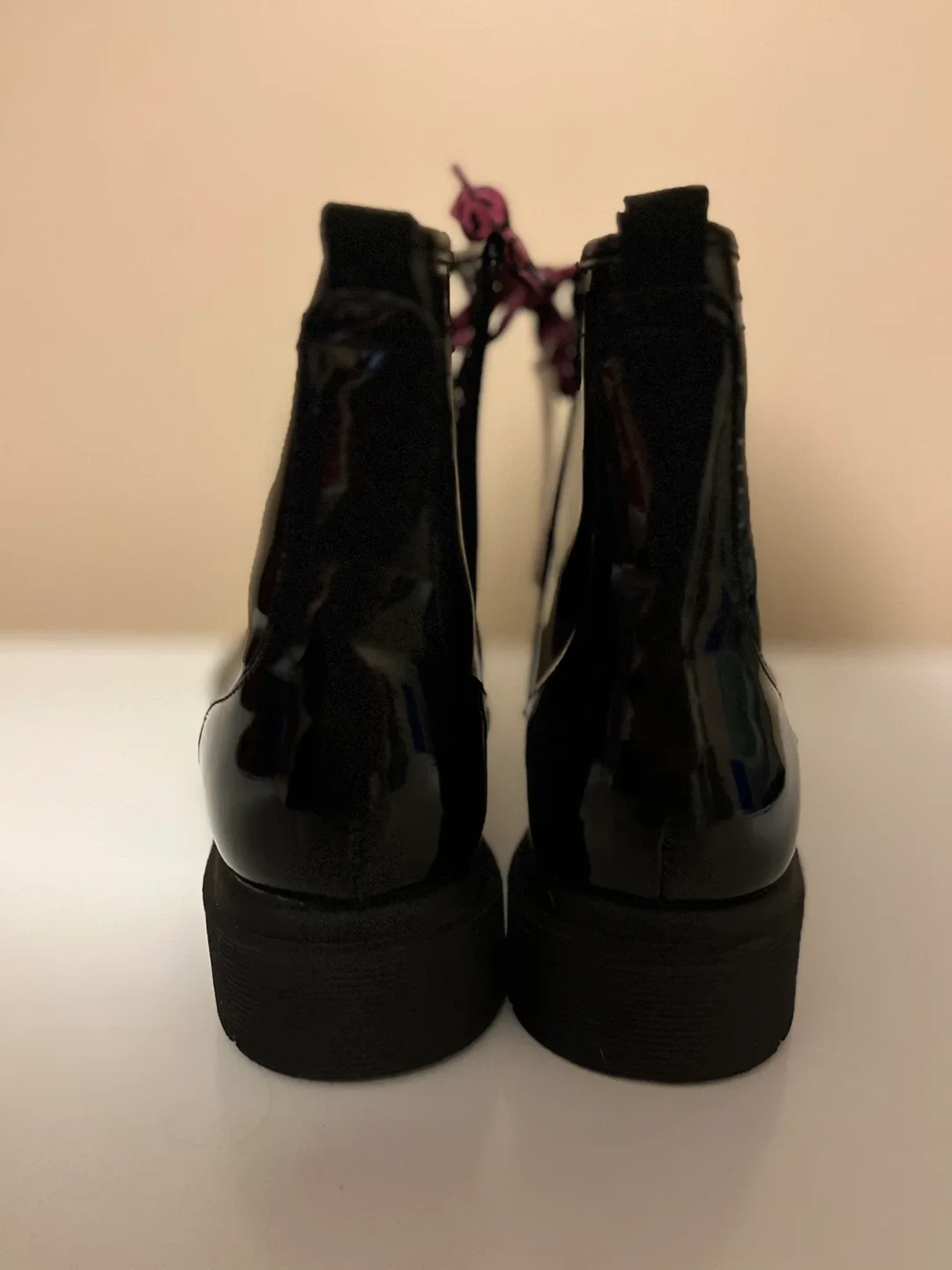 Cherokee Black Patent Boots - Size 6 image indicator(3)