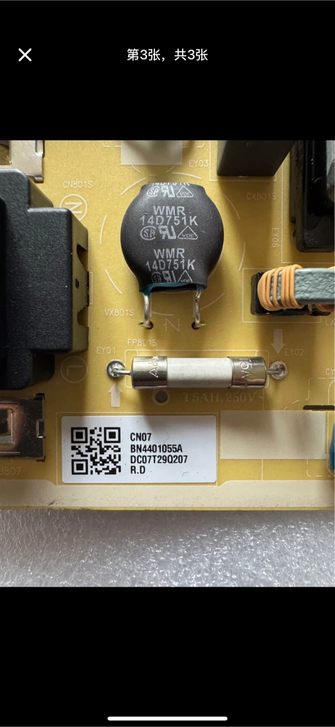 Samsung BN44-01055A Original Power Supply/LED Board - photo 3