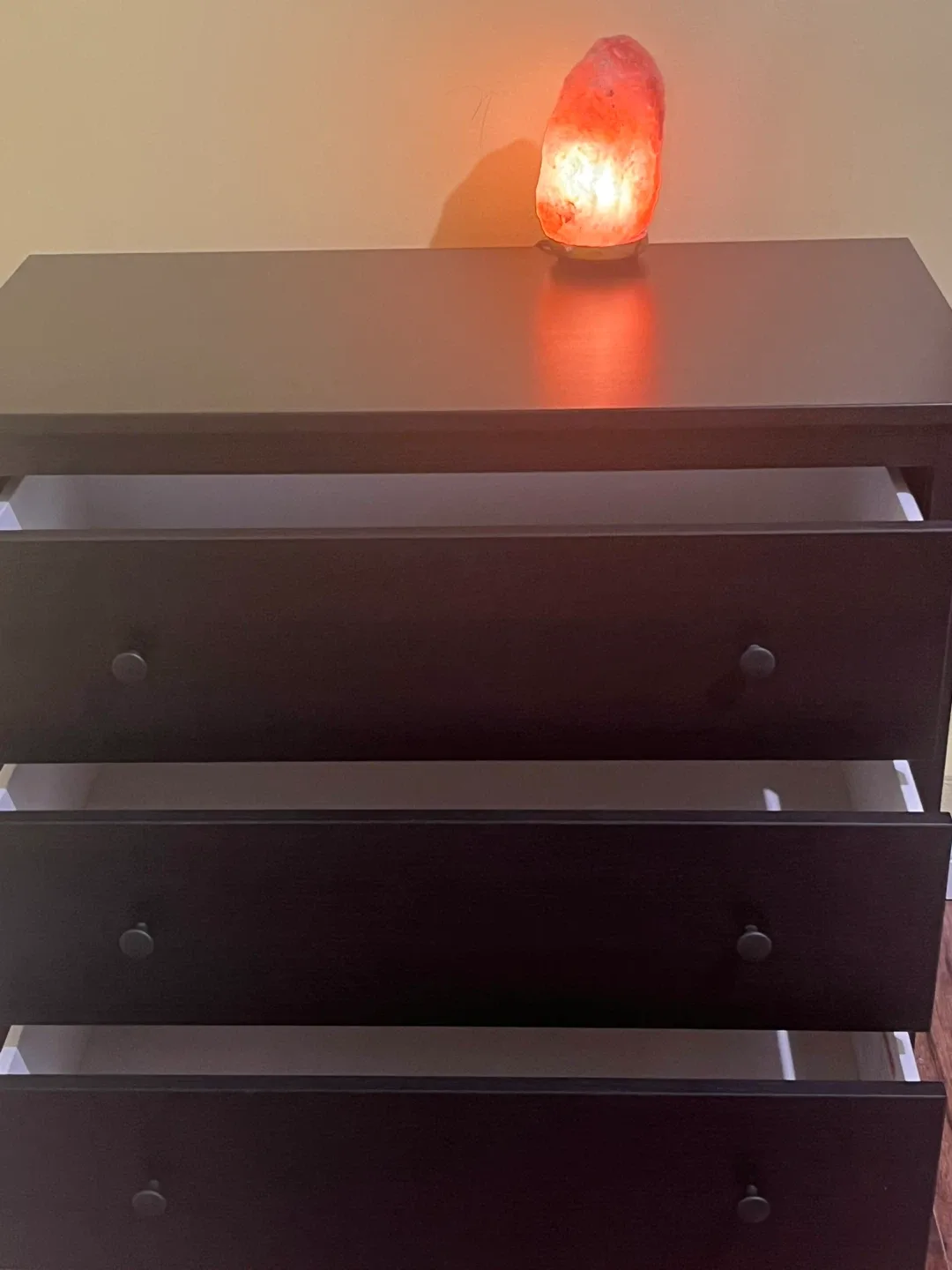 IKEA gullaberg 3-Drawer Dresser - Black-brown image indicator(3)