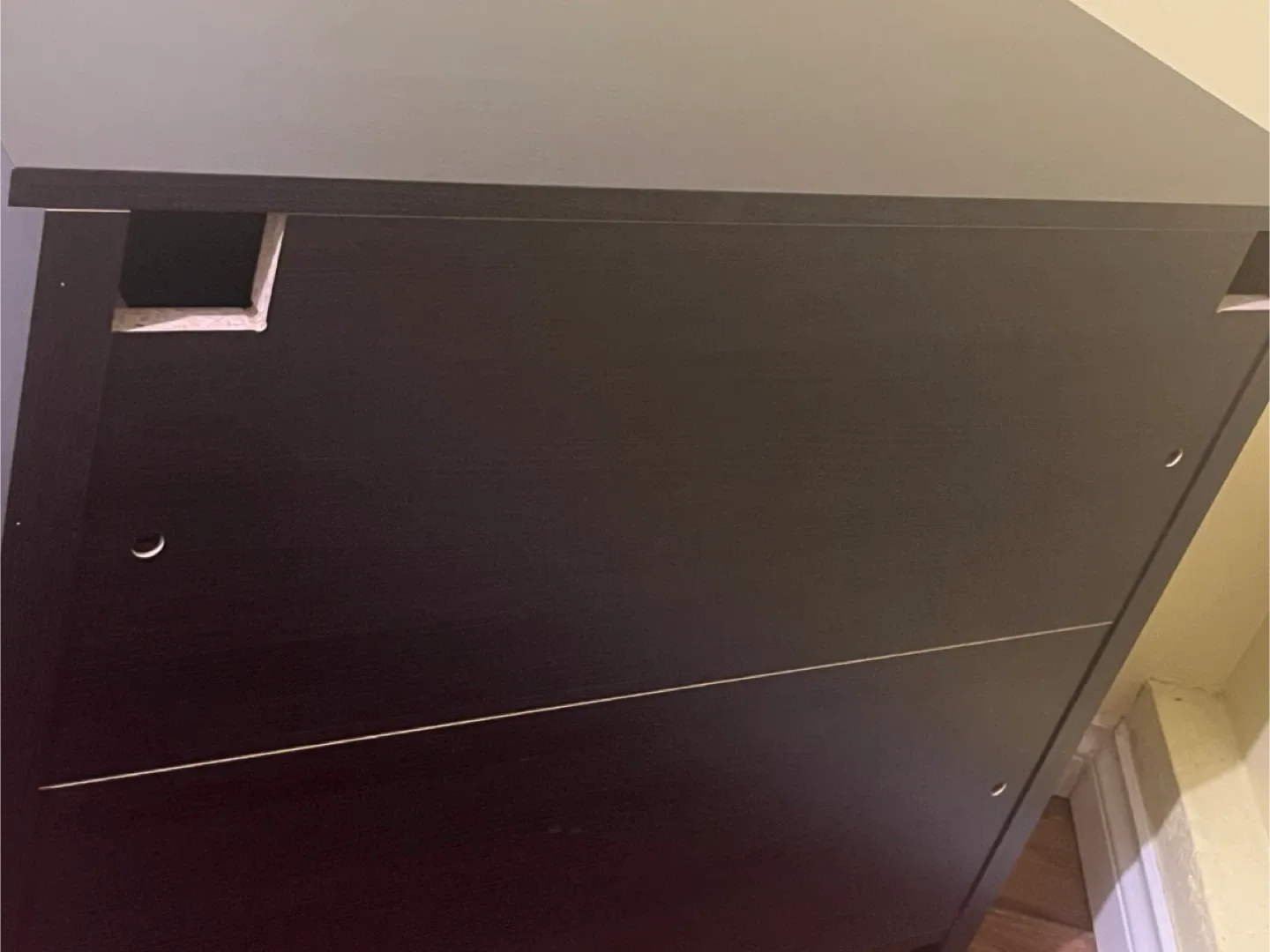 IKEA gullaberg 3-Drawer Dresser - Black-brown image indicator(6)