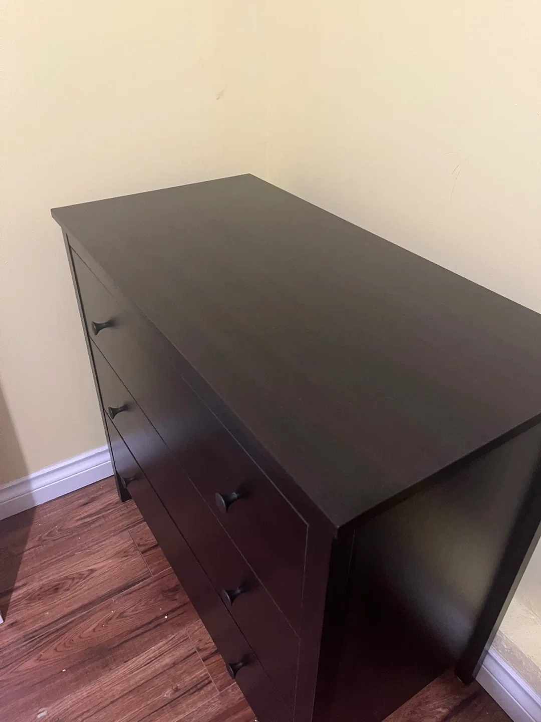 IKEA gullaberg 3-Drawer Dresser - Black-brown image indicator(7)