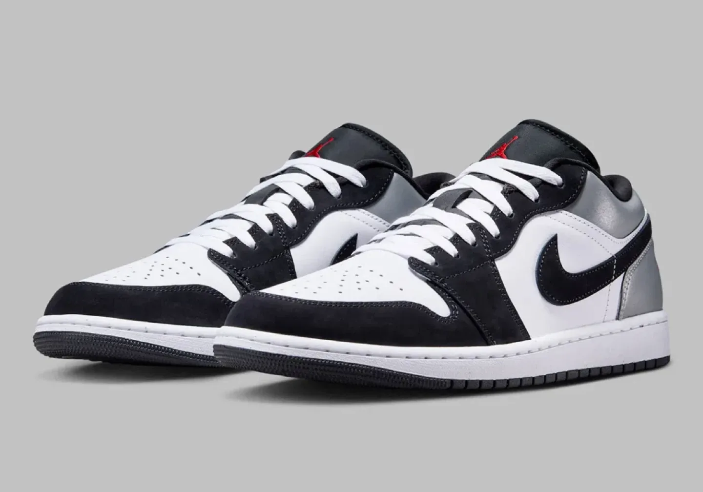 Nike Air Jordan 1 Low Black White Grey image indicator(7)