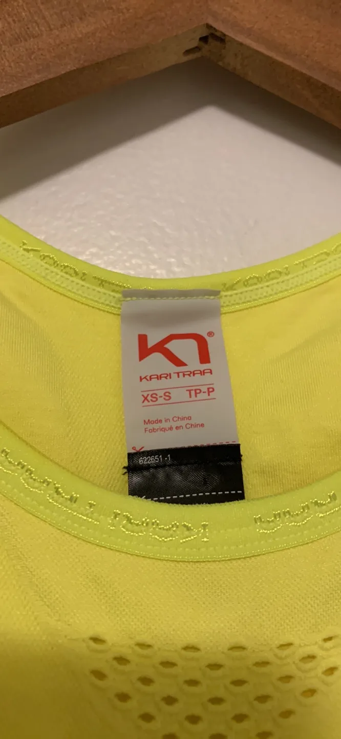 Kari Traa Yellow Sports Bra XS image indicator(2)