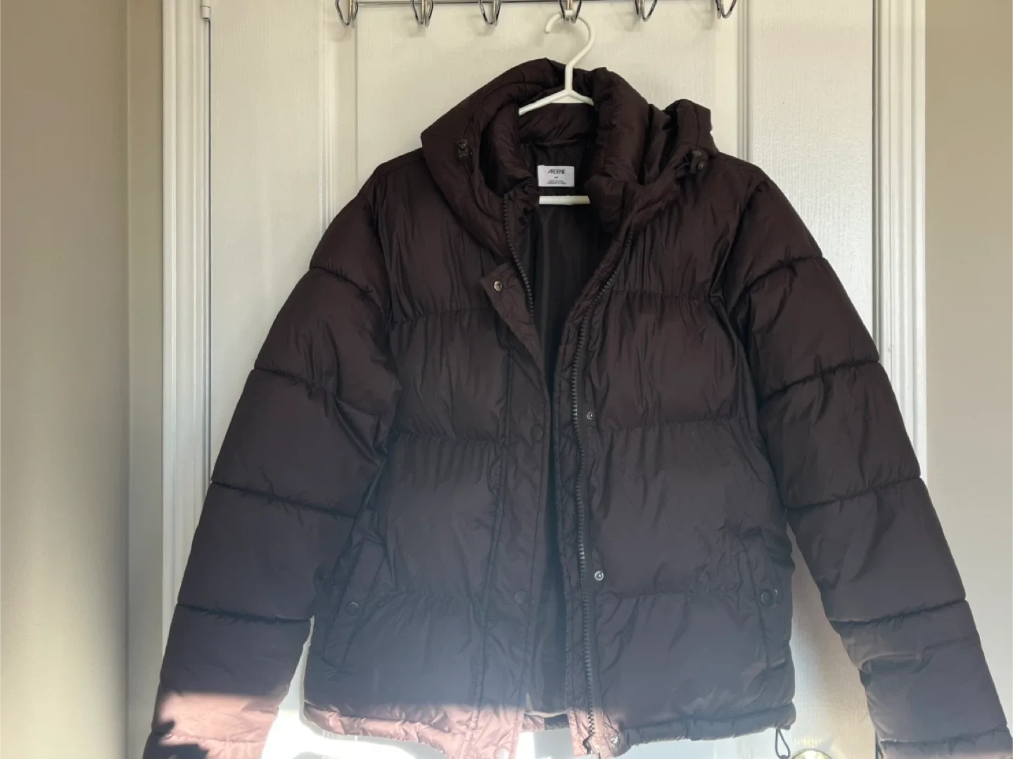 Ardene Brown Puffer Jacket image indicator(2)