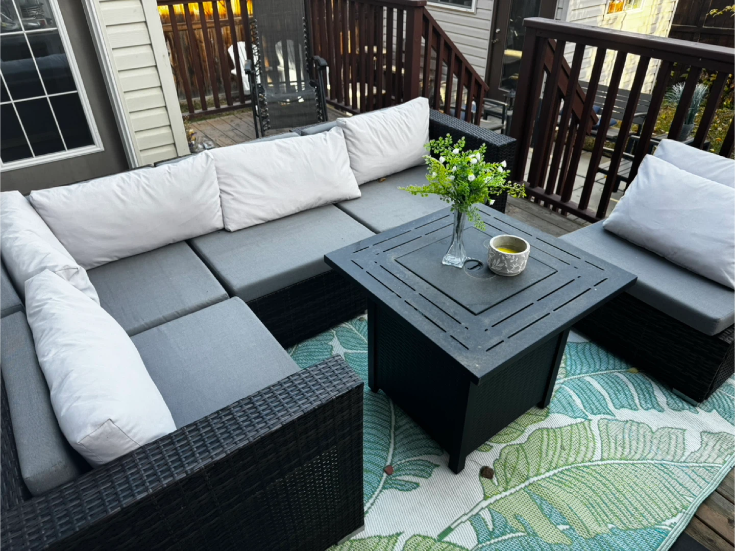 Outdoor + Fire Table