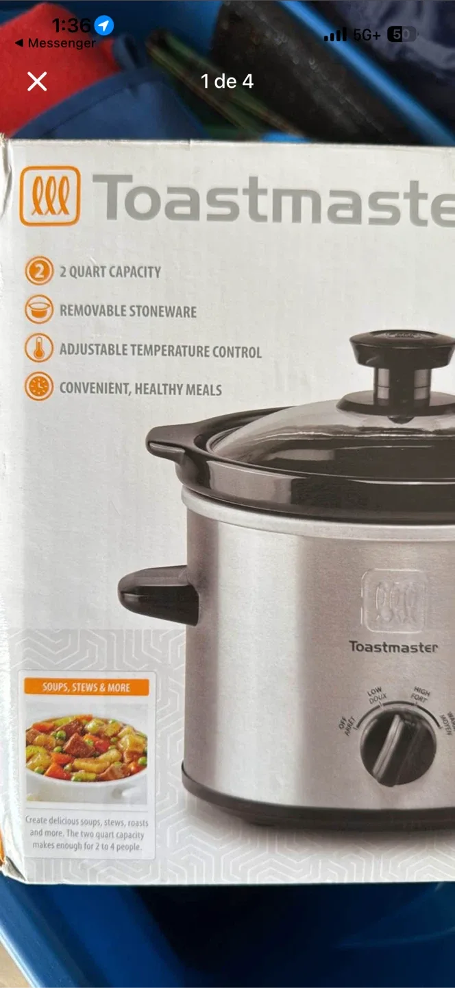 Toastmaster 2 Quart Slow Cooker