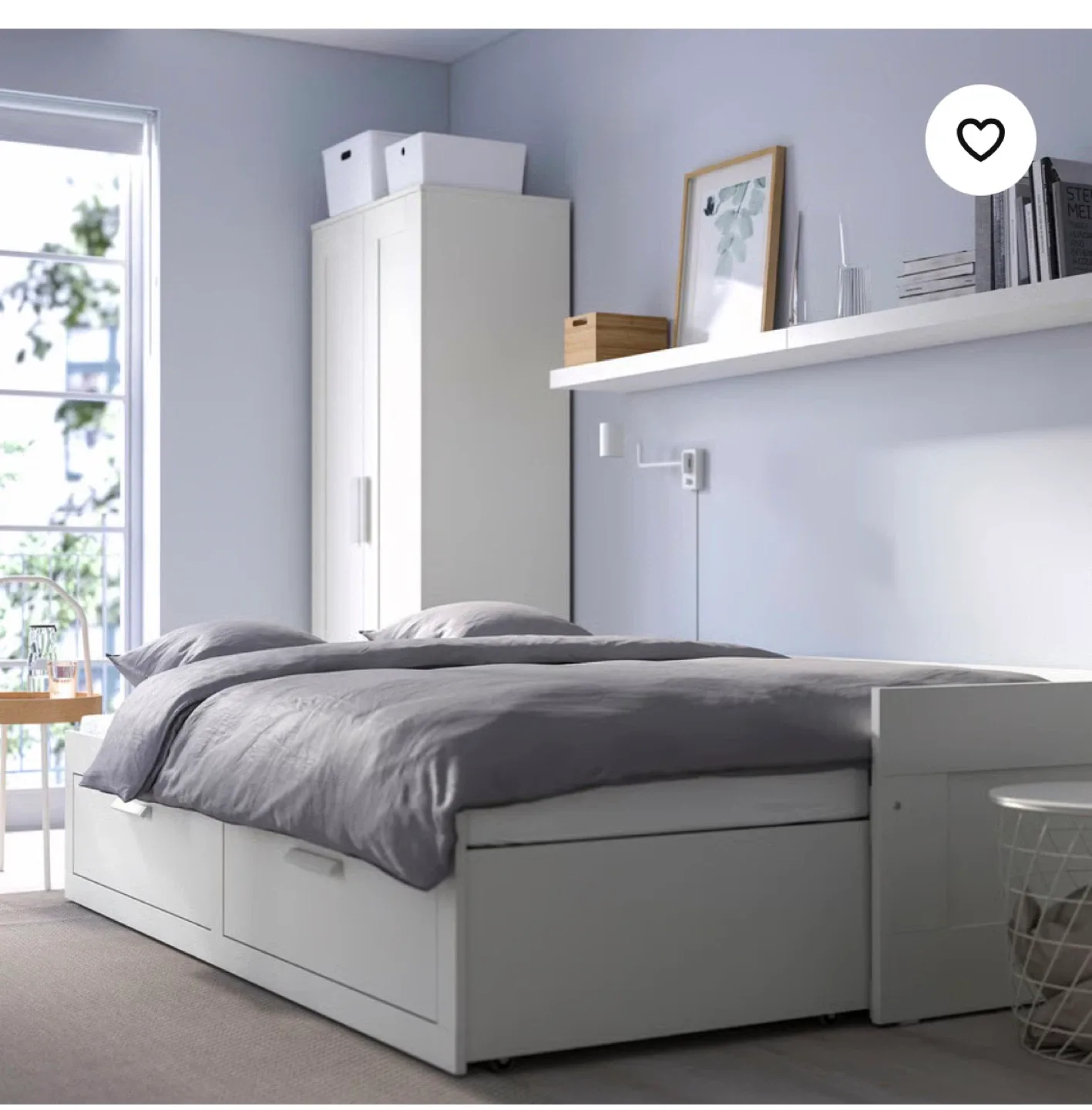 IKEA Hemnes Daybed Frame w/ 3 Drawers image indicator(4)