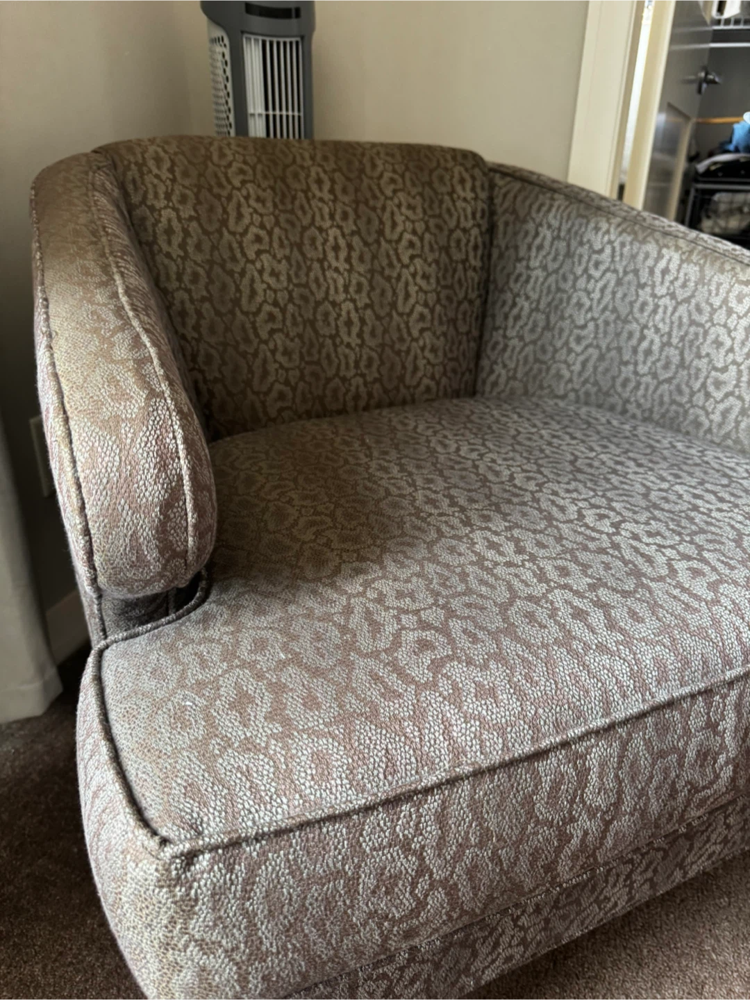 Patterned Armchair