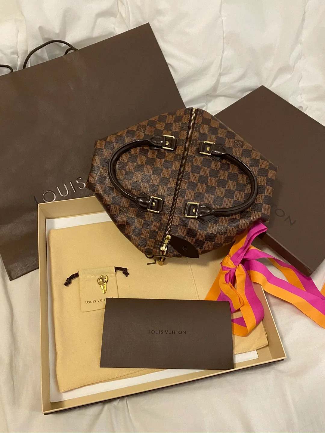 Louis Vuitton Speedy 30 Damier Ebene image indicator(3)