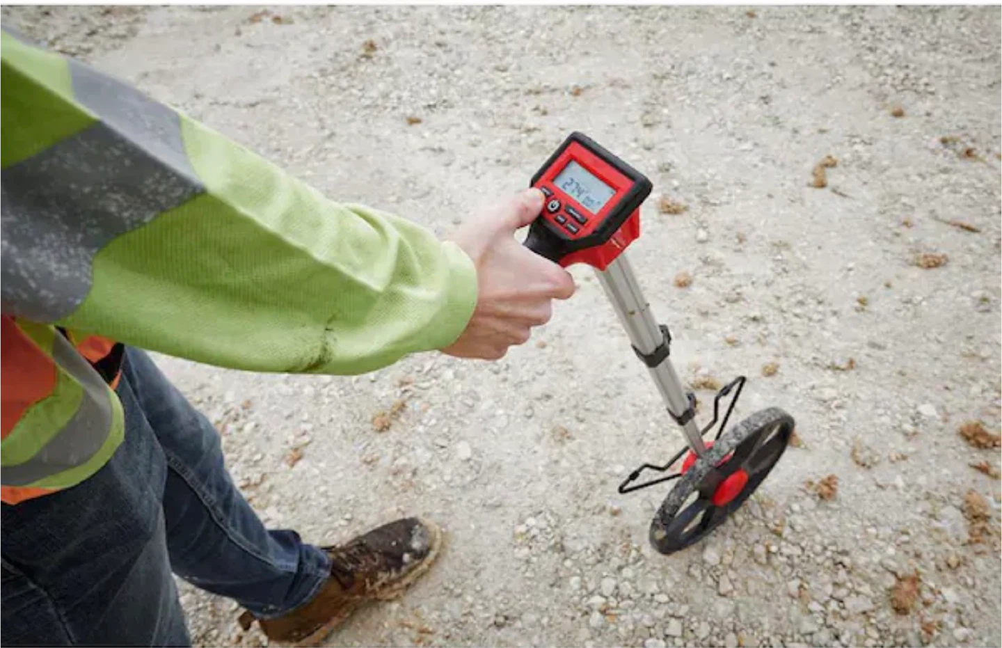 Milwaukee 12 in. Digital Measuring Wheel - photo 2