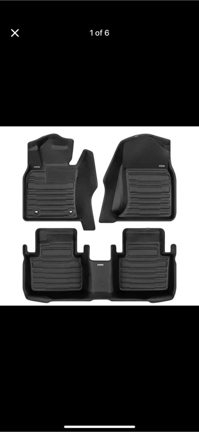 TuxMat Car Floor Mats - Black TUXMAT: for 2023 Toyota Camry AWD image indicator(5)