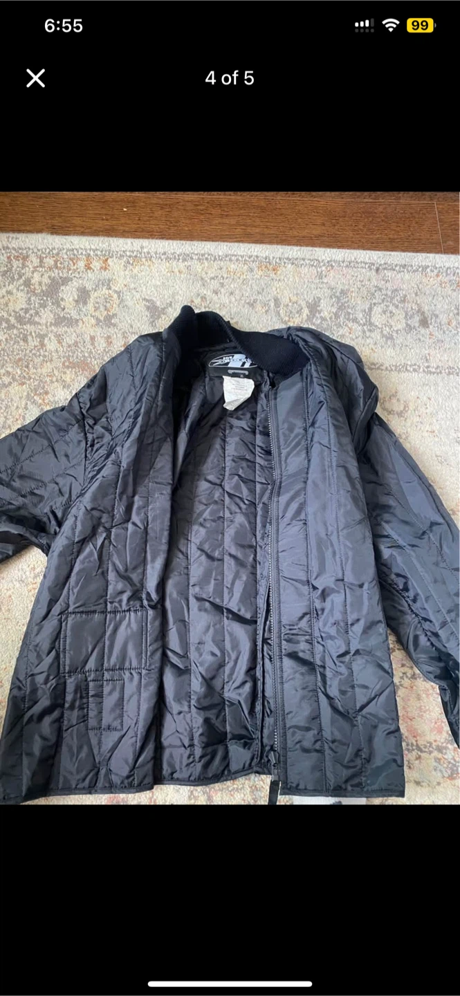 Joe Rocket Black Motorcycle Jacket - Size XL - photo 4