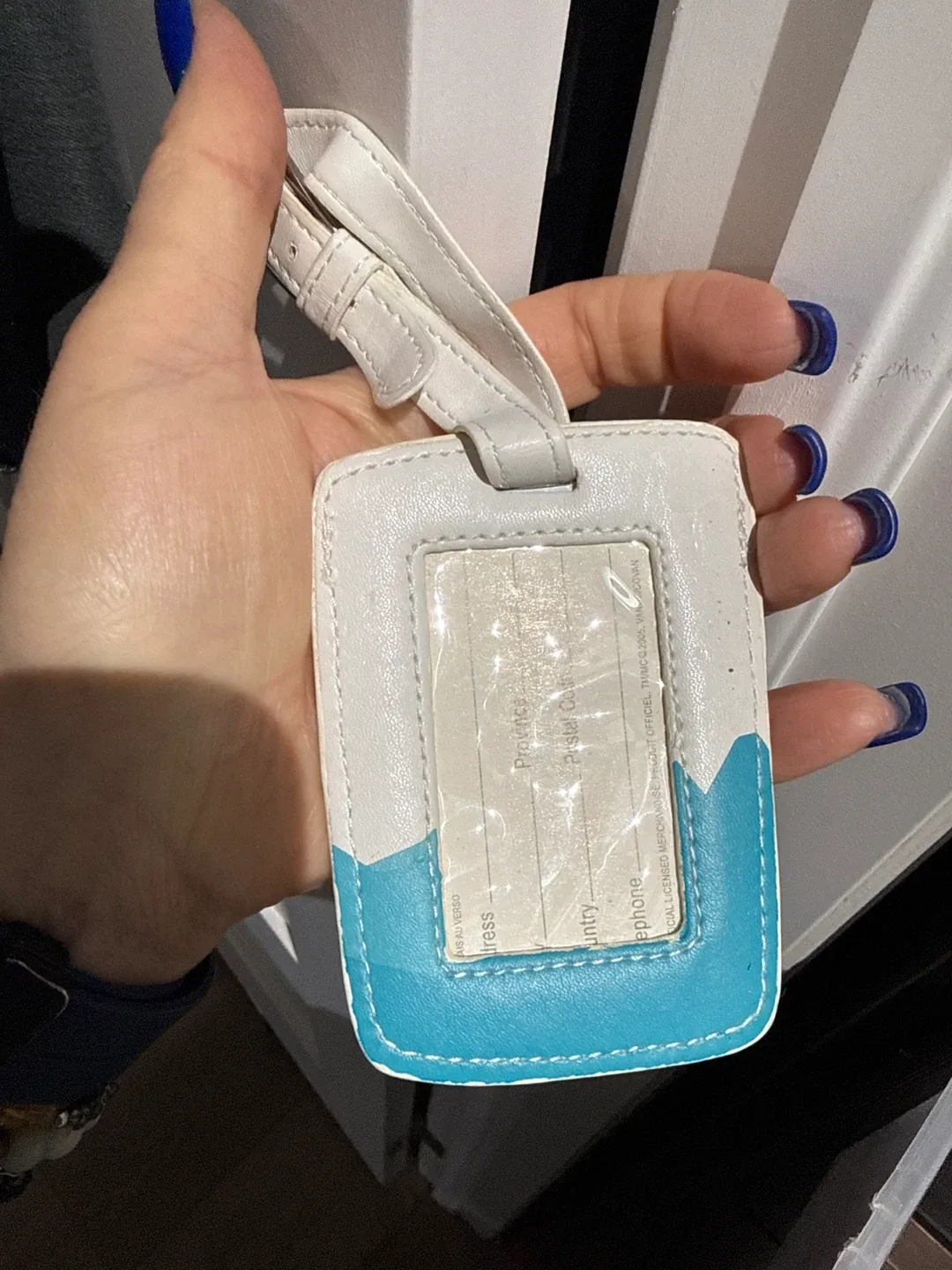 Vancouver 2010 Olympics Luggage Tag image indicator(2)