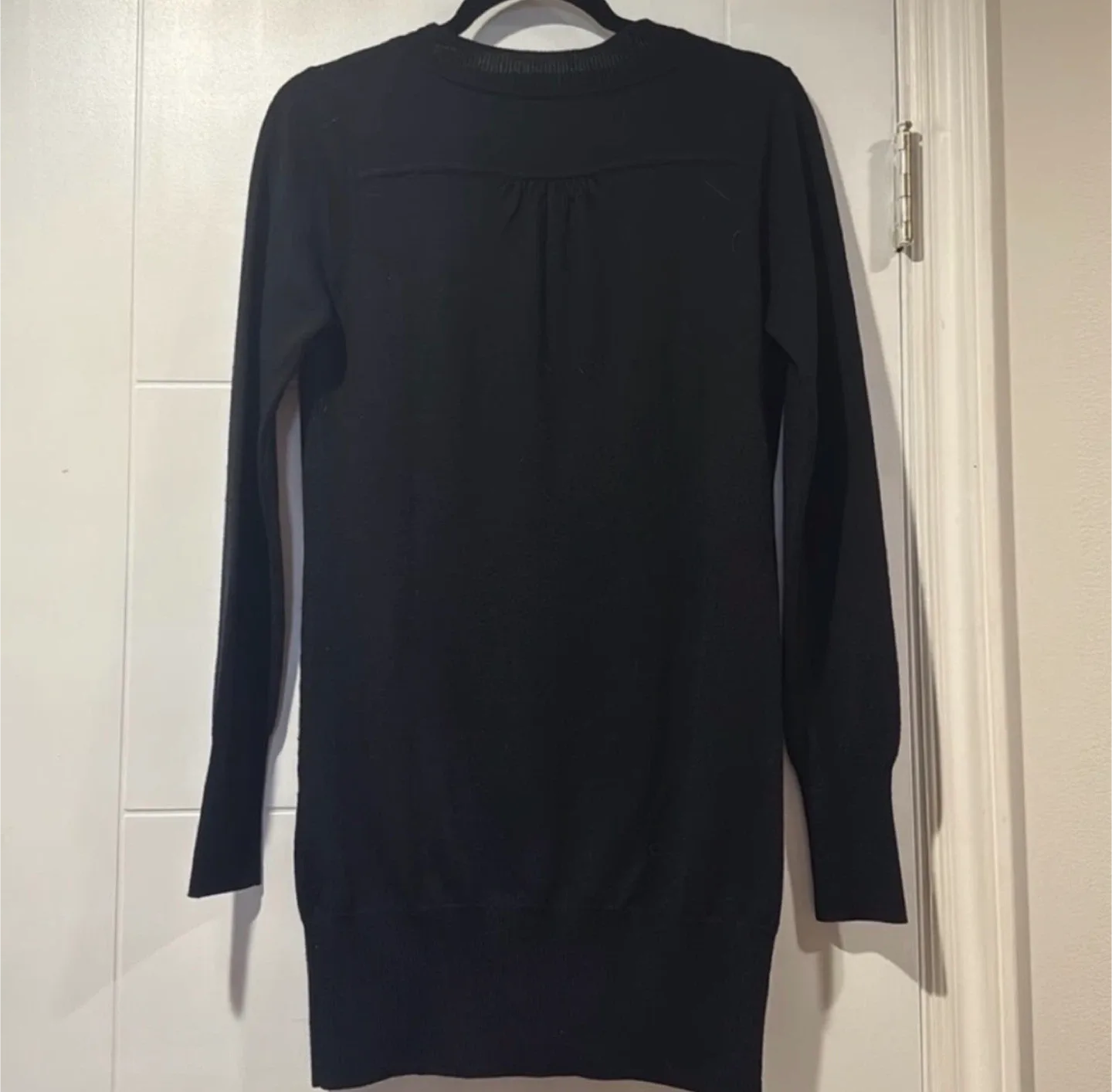 2000s Aritzia Talula Babaton Button Up Long Black Cardigan image indicator(4)