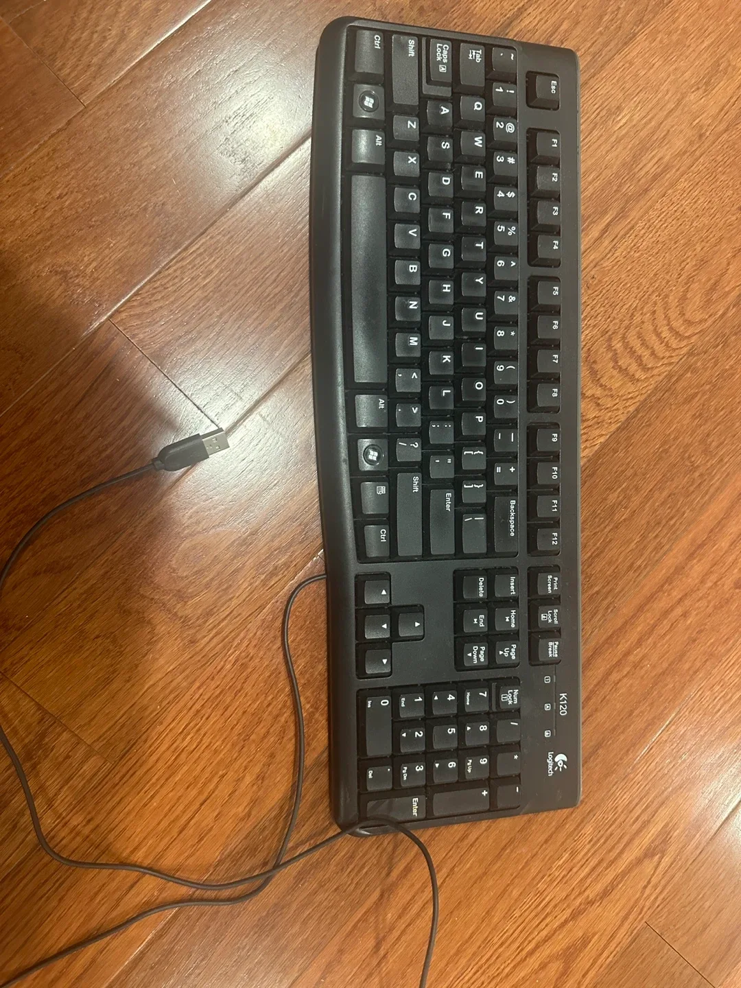 Logitech K120 Keyboard - Black thumbnail